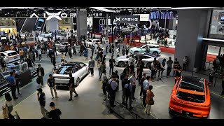Chine : au plus grand salon de l'auto d'Asie, la suprématie du véhicule électrique