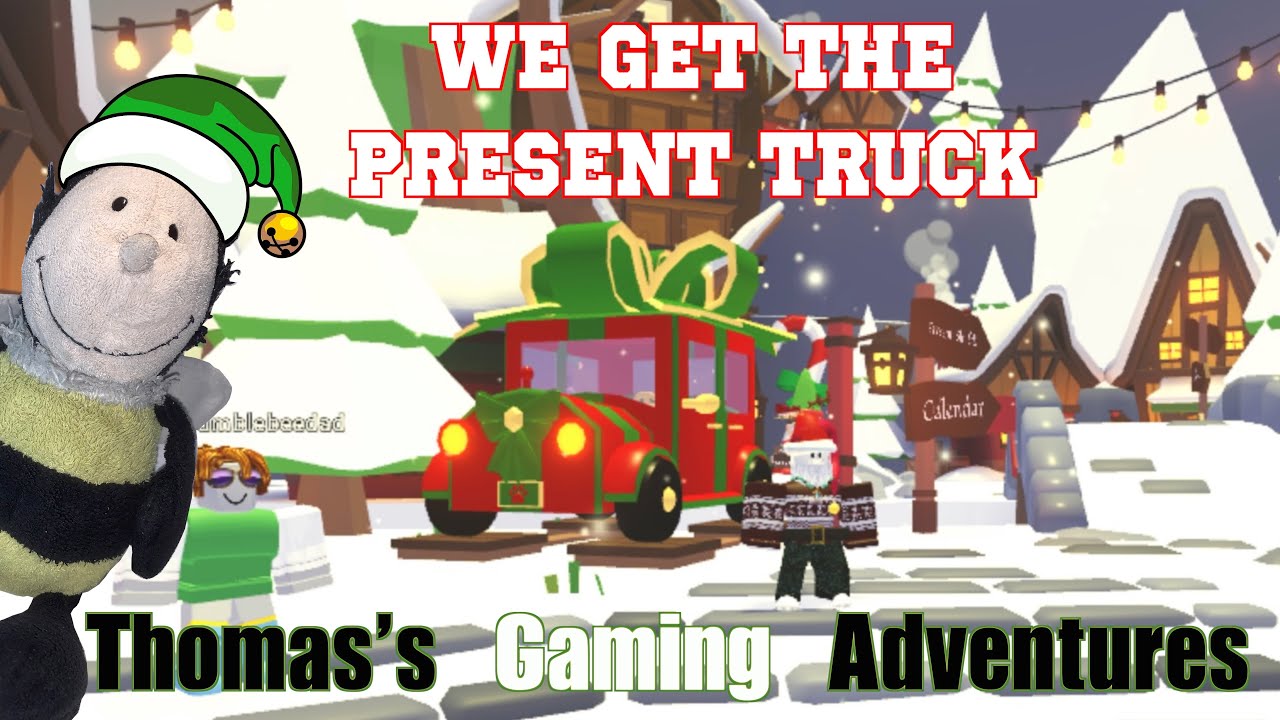 Adopt Me! Festive Deliveries Present Truck