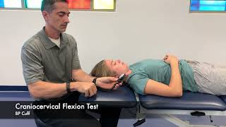 MSK 2   Cevical Craniocervical Flexion Test