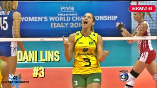 Grandes jogadas habilidosas de Dani Lins na seleção brasileira 💚💛🏆🏐