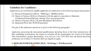 New PhD application 2023 II DST Autonomous Institute #jncasr Direct Interview 😱