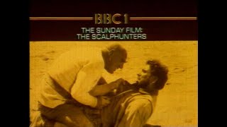 Saturday 15th November 1980 BBC1 - Emperor Of The North - Scalphunters - Weather - Closedown - Rare Resimi