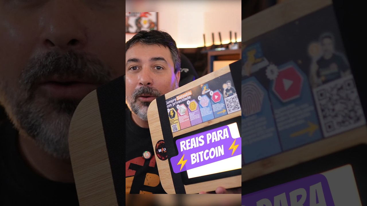 ⚡ ATM Lightning Machine that converts Brazilian Real banknotes into Bitcoin  on the Lightning Network - YouTube