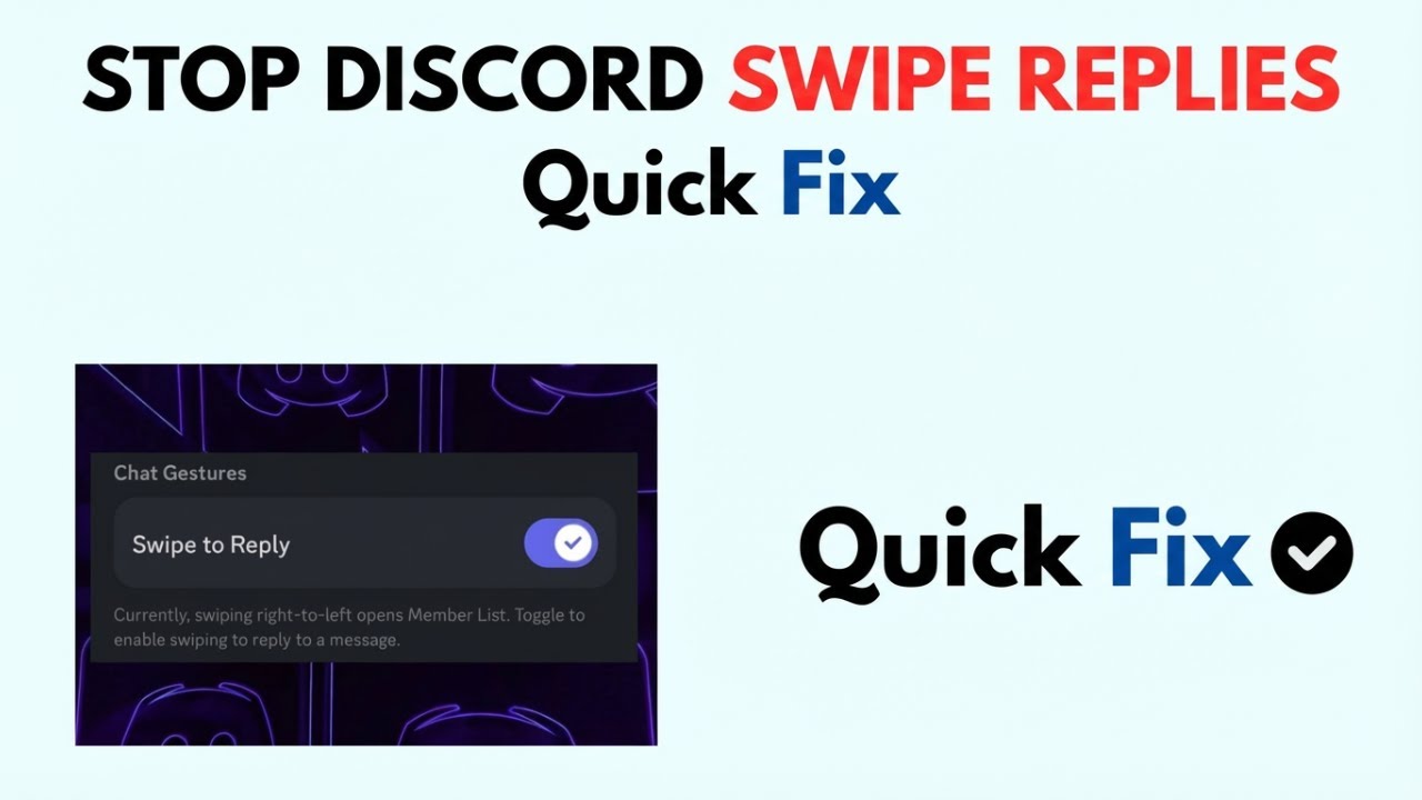 Annoyed by constantly replying to messages when you just want to see the member list?