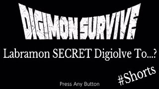 Digimon Survive Labramon Secret Digivolve To...?