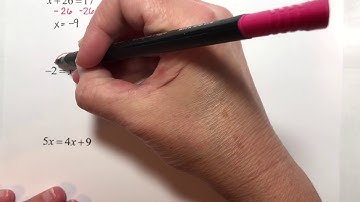 Section 2.1 The Addition Property of Equality (Part 2 of 4)