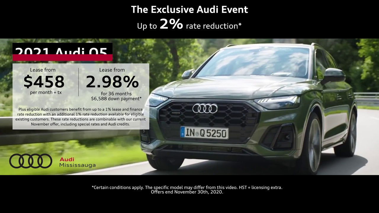 The Exclusive Audi Event in Mississauga