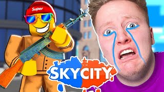 Игра от Поззи ▶ Roblox Sky City - У МЕНЯ БОМБИТ 🔥