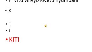 Vitu vinavyopatikana nyumbani