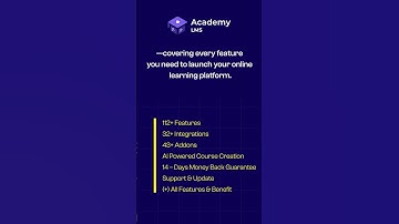 Launch Your Full LMS Platform Easily with Academy LMS