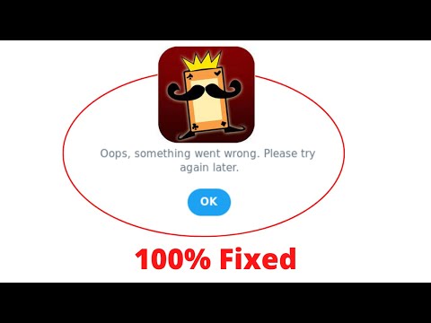Fix Ace2Three Rummy Oops Something Went Wrong Error. Please Try Again Later Problem Error Solved