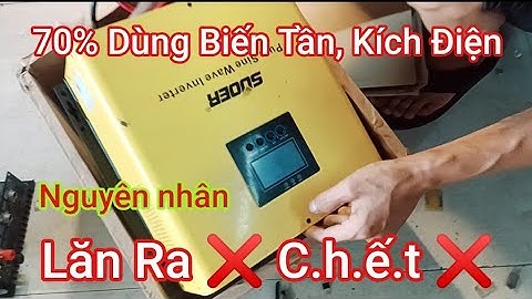 Hỗ Trợ Nhận Sửa Chữa Biến Tần (inverter), Kích Điện Đủ Các Loại - Shop Solar