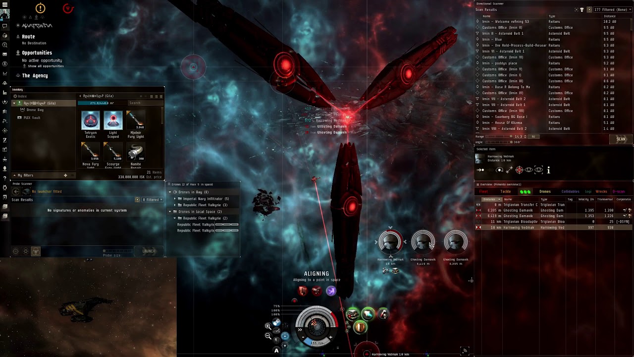 Eve Online Abyssal Fierce Gamma Gila YouTube