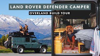 Land Rover Defender Overland Camper Build Tour / Somewhere Wilder