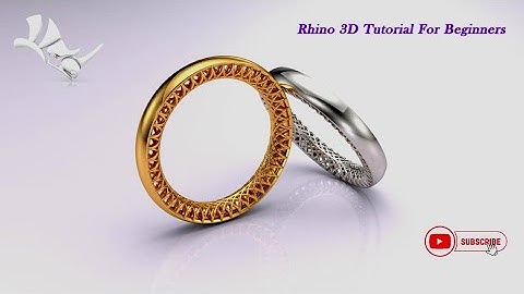 Rhino 3D Ring Modeling: Expert Guide for Beginners | Top-Rated Tutorial#rhino3d