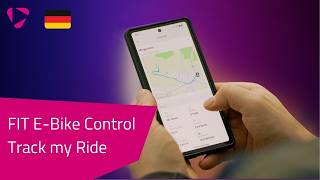 Track my Ride - FIT E-Bike Control App (deutsch)