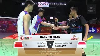 R32 INDONESIA OPEN KAPAL API 2024| FIKRI/MAULANA 🇮🇩 VS LIU/DU 🇨🇳