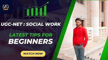 HOW TO PREPARE FOR UGC-NET/JRF SOCIAL WORK II BY VIVEK TIWARI SIR