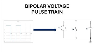 Response of Parallel RC Circuit for Bipolar Volage Pulse train Input