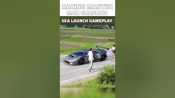 racing master sea launch max graphics gameplay first look lamborghini Huracan