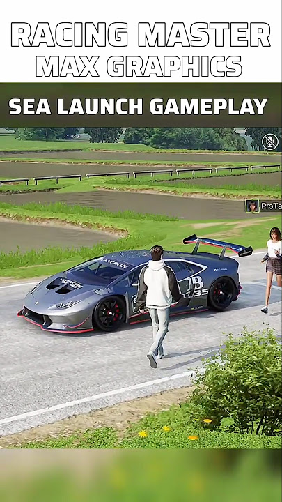 racing master sea launch max graphics gameplay first look lamborghini Huracan