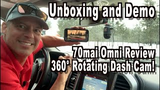 Detailed Demo and Review: 70mai Omni Review: A 360° Rotating Dash Cam