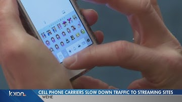 New study shows cell phone providers throttle data to certain streaming services