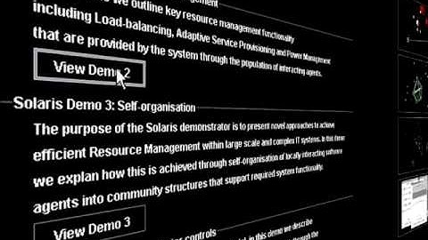 Amorphous Computing Demonstrator Video