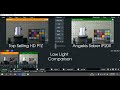 Angekis saber ip20x vs top selling ptz camera low light comparison