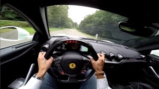 In this video you get behind the wheel of a stunning ferrari
f12berlinetta! engine: 6.3 v12 power: 740 hp 0-100 km/h: 3,1 seconds
top speed: 340 km/h enjoy t...