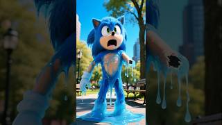 Shocking Sonic Mutates Into Slime Monster Amy Sad, Shadow Celebrates