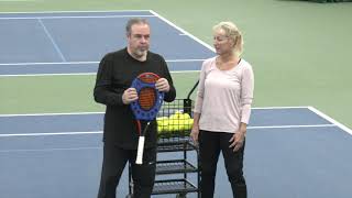 Improve Your Ability to Hit in the Sweet Spot in Tennis with OnCourt OffCourt’s Sweet Spot Trainer