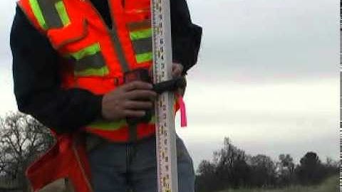 One Shot Cut and Fill Rod