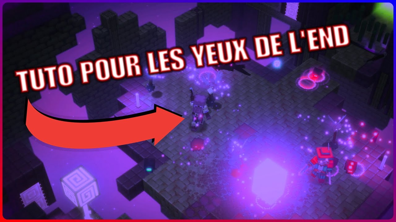 [TUTO] MINECRAFT DUNGEONS ! Comment avoir les YEUX de L'END