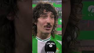 Bellerín cree que el Betis merecía los 3 puntos contra el Real Madrid: "Un poco injusto" #LALIGA