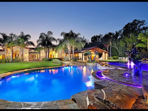 16409 Via De Santa Fe, Rancho Santa Fe, CA home video tour