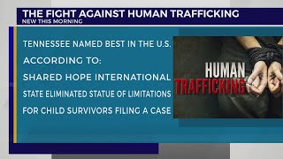 Tennessee ranked best state in combating human trafficking