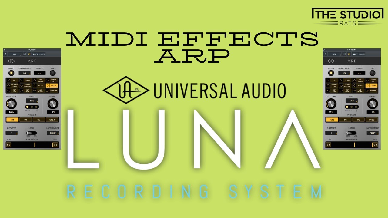 Universal Audio LUNA - MIDI Effects ARP