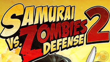 Samurai vs Zombies Defense 2 - iPhone & iPad Gameplay Video