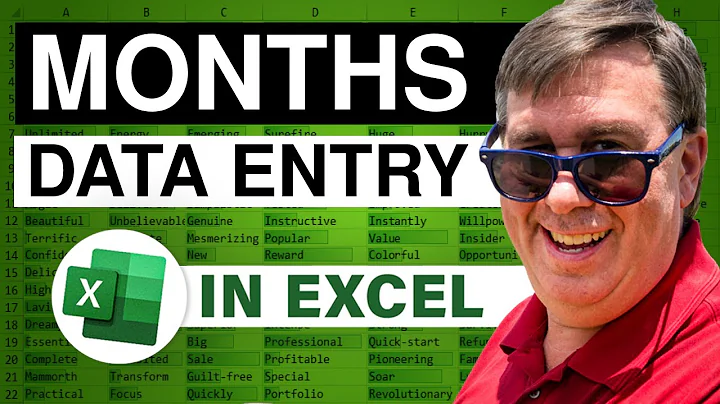 Excel - Excel Date Formatting Issue: How to Enter Month and Year Only - Episode 798 - DayDayNews