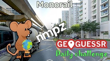 Geoguessr Daily Challenge - NMPZ May Challenge - Following This Monorail