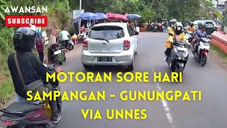 Afternoon Motorcycle Ride from Sampangan to Gunungpati via UNNES Campus