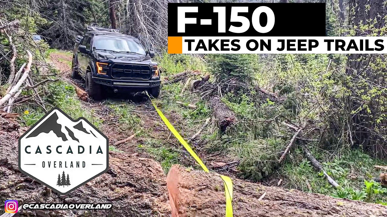 F150 Takes On 4WD OffRoad Jeep Trails YouTube