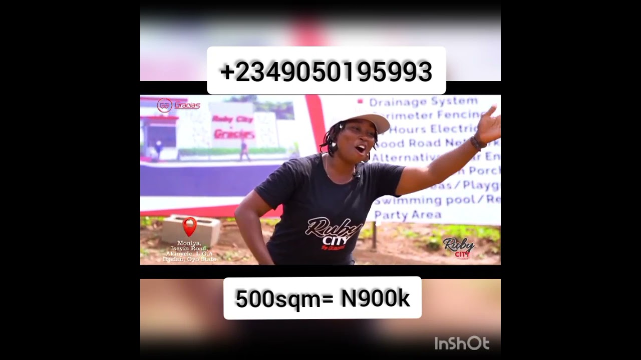 INTRODUCING!!! RUBY CITY IBADAN!! PRICES FROM N600K PROMO.PRICE INCREASE FROM 1ST DEC +2349050195993