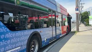NICE Bus: 2022 New Flyer XE40 CHARGE NG 2082 n70