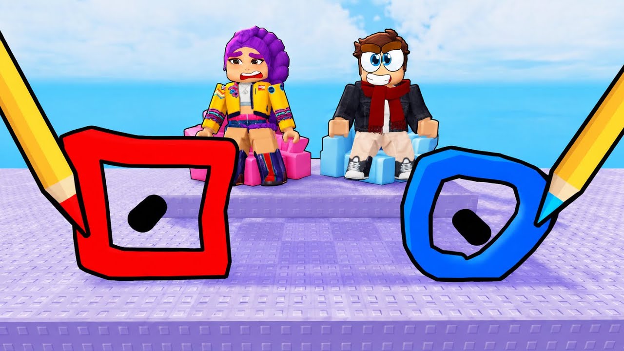 DESSINER des ROUES de VOITURE pour AVANCER sur Roblox !