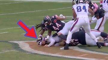 Jaxson Dart Injured vs Bears, Under Concussion Evaluation, Giants