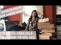 Massive Zara Sale Haul and Try on 2021! I bought over 50 Items for less than $500 Part 1 #Zarahaul