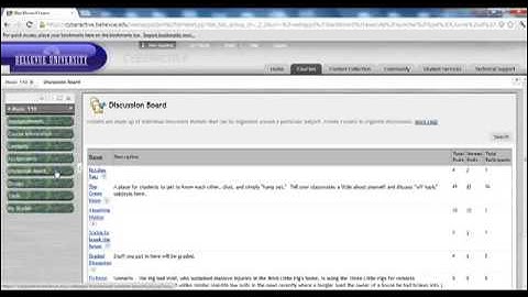 Blackboard 101 - Module 1, Part 1