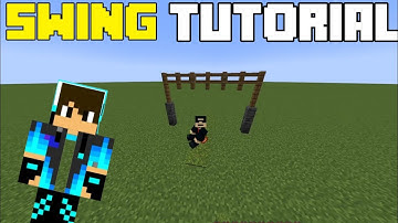How to make Swing in Minecraft! @dream #minecraft #shorts #minecraftshorts @TechnoGamerzOfficial
